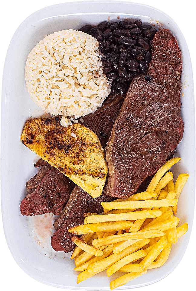 Picanha grelhada a carvão